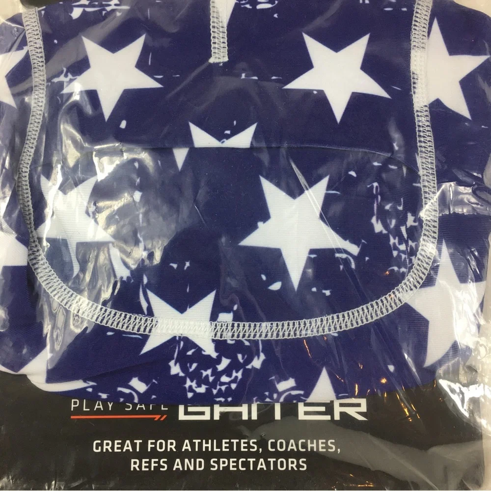 Shock Doctor Play safe Adult Cold Weather Neck gaiter Face Cover American flag
